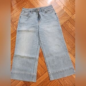 Women's Light Blue Wide-Leg Jeans (Goucho's Are Back) What Are You Waiting for?